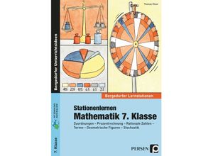 9783403233657 - Stationenlernen Mathematik 7 Klasse - Thomas Röser Kartoniert (TB)