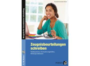 9783403235996 - Bergedorfer Grundsteine Schulalltag - SEK   Zeugnisbeurteilungen schreiben - Sekundarstufe m 1 CD-ROM - Franziska Krumwiede-Steiner Kartoniert (TB)