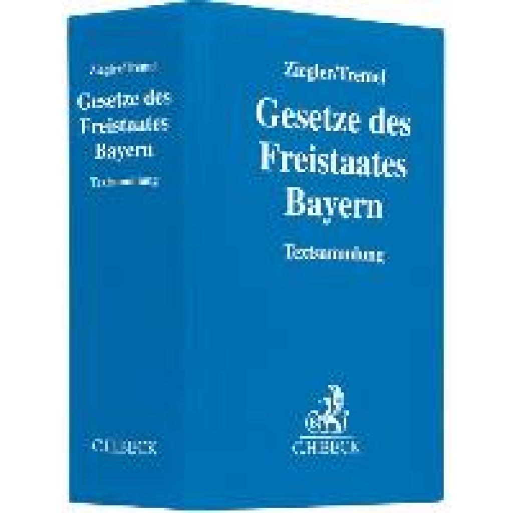 9783406452178 - Gesetze des Freistaates Bayern (mit Fortsetzungsnotierung) Inkl 143 Ergänzungslieferung