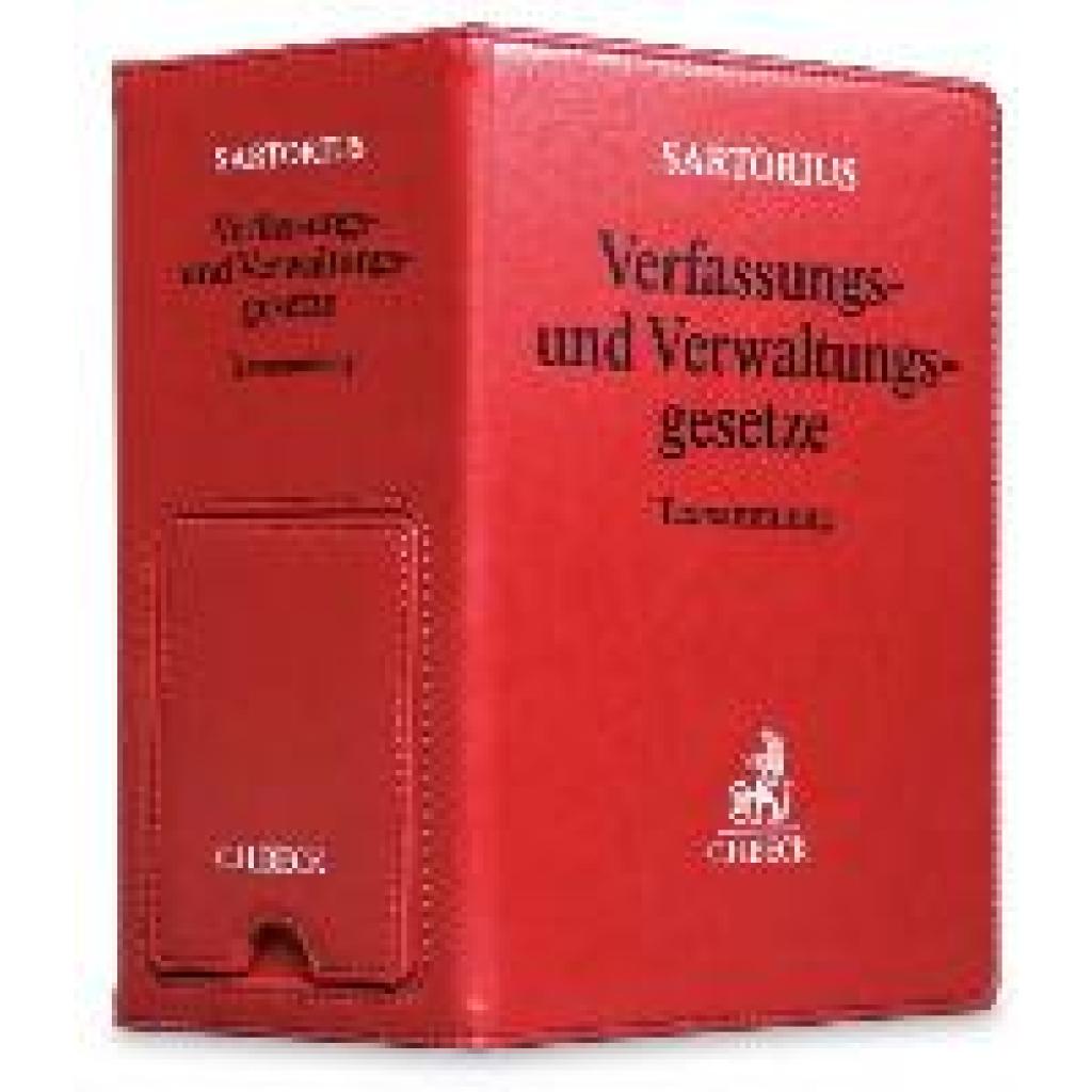 9783406456459 - Verfassungs- und Verwaltungsgesetze 1 der Bundesrepublik Deutschland (mit Fortsetzungsnotierung) Inkl 134 Ergänzungslieferung