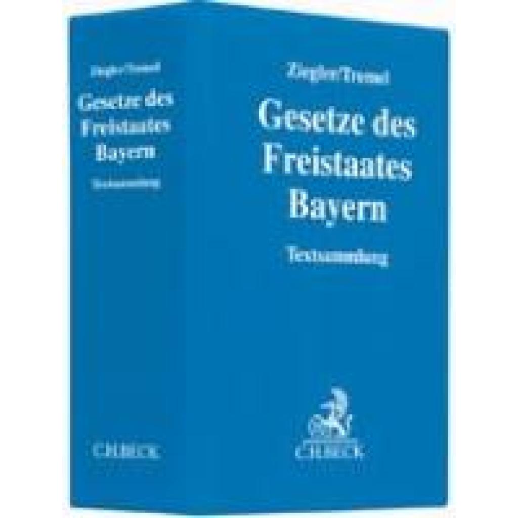 9783406500961 - Gesetze des Freistaates Bayern (ohne Fortsetzungsnotierung) Inkl 143 Ergänzungslieferung