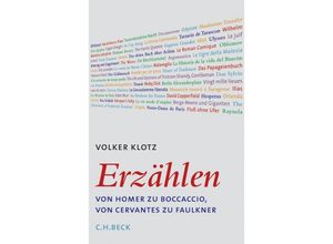 9783406542732 - Erzählen - Volker Klotz Gebunden