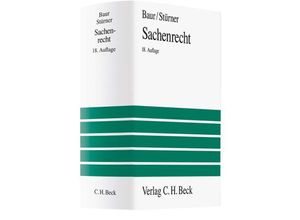 9783406544798 - Großes Lehrbuch   Sachenrecht - Jürgen F Baur Rolf Stürner Leinen