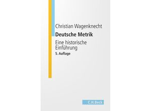 9783406557316 - CH Studium   Deutsche Metrik - Christian Wagenknecht Kartoniert (TB)