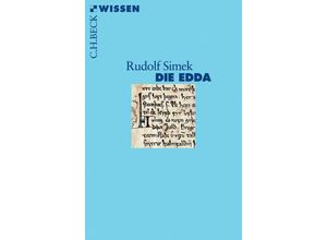 9783406560842 - Die Edda - Rudolf Simek Kartoniert (TB)