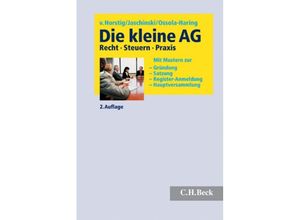 9783406575143 - Die kleine AG - Barbara von Horstig Susanne Jaschinski Claudia Ossola-Haring Gebunden