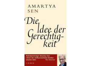 9783406606533 - Die Idee der Gerechtigkeit - Amartya Sen Gebunden