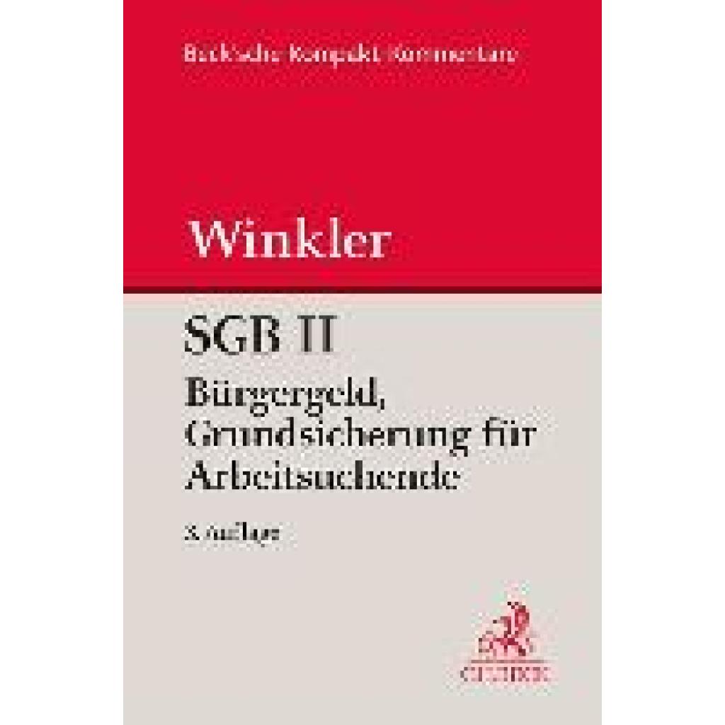 9783406610745 - SGB II Bürgergeld Grundsicherung für Arbeitsuchende