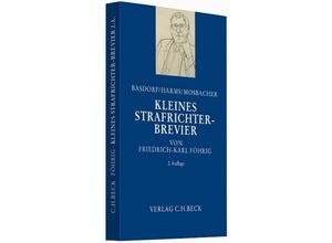 9783406651274 - Kleines Strafrichter-Brevier - Friedrich-Karl Föhrig Gebunden