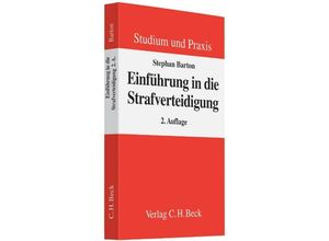 9783406654985 - Studium und Praxis   Einführung in die Strafverteidigung - Stephan Barton Kartoniert (TB)