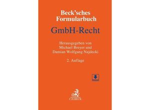 9783406663017 - Becksches Formularbuch GmbH-Recht m CD-ROM Leinen