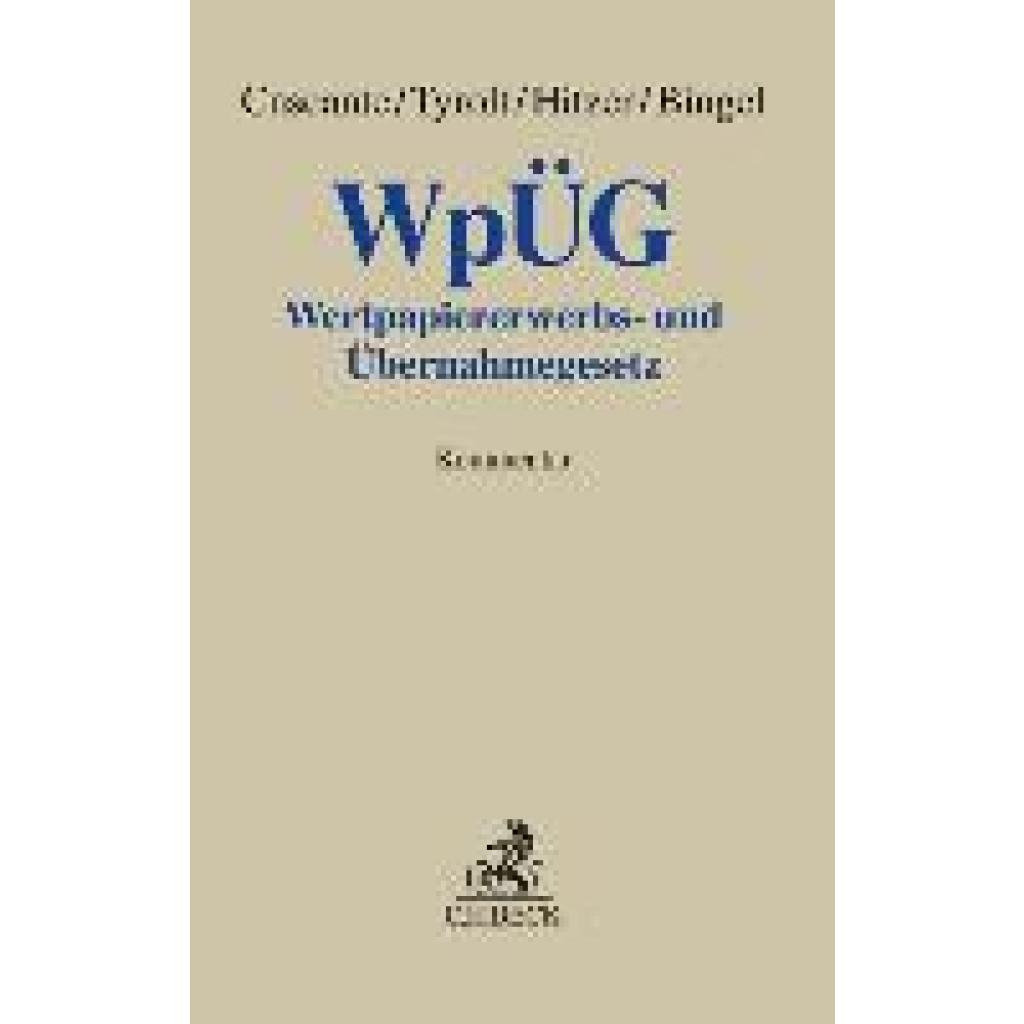 9783406669927 - Wertpapiererwerbs- und Übernahmegesetz