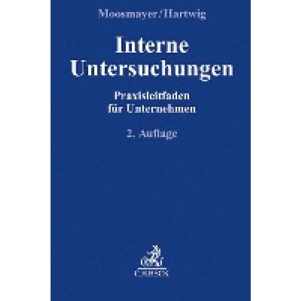 9783406706448 - Interne Untersuchungen Kartoniert (TB)