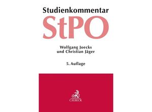 9783406725197 - Strafprozessordnung - Wolfgang Joecks Christian Jäger Kartoniert (TB)