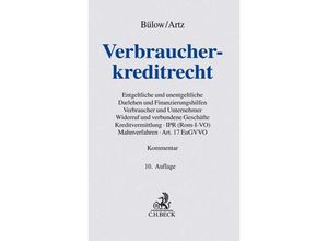 9783406728693 - Grauer Kommentar   Verbraucherkreditrecht - Peter Bülow Markus Artz Leinen