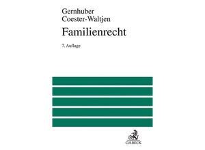 9783406731310 - Familienrecht - Joachim Gernhuber Dagmar Coester-Waltjen Leinen