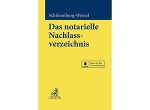 9783406739873 - Das notarielle Nachlassverzeichnis - Ulf Schönenberg-Wessel Leinen