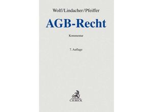 9783406740459 - Grauer Kommentar   AGB-Recht Kommentar Leinen