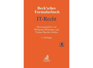 9783406742187 - Becksches Formularbuch IT-Recht Leinen