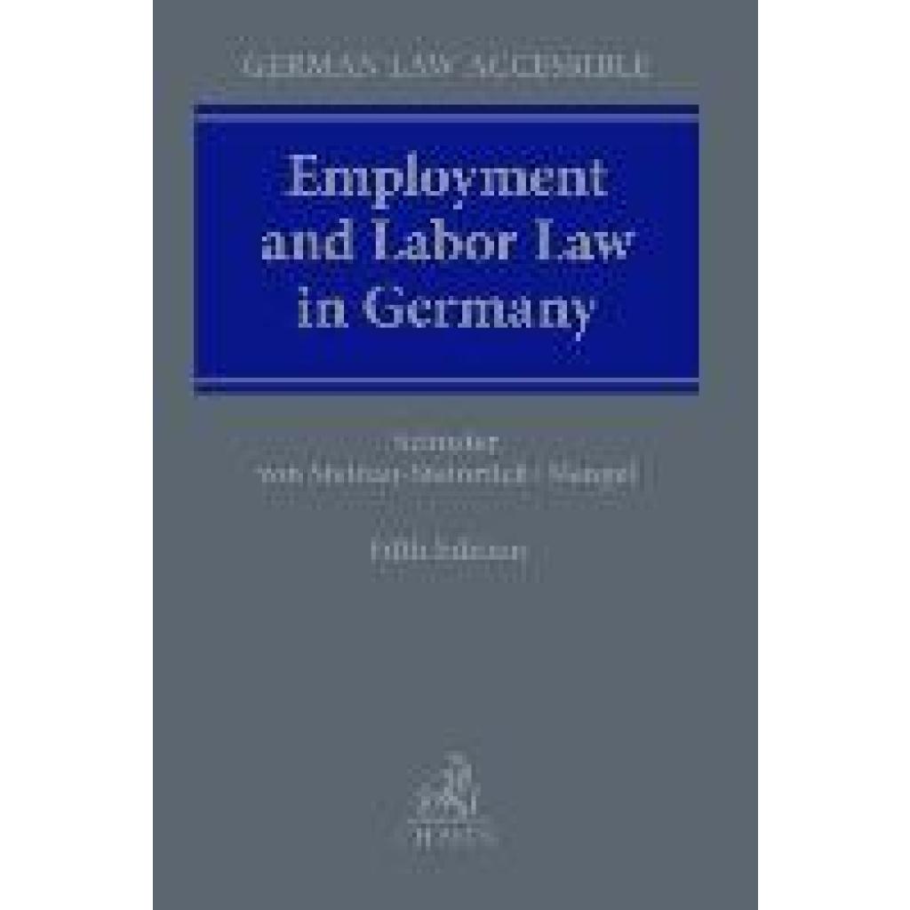 9783406742866 - Schuster Doris-Maria Employment and Labor Law in Germany