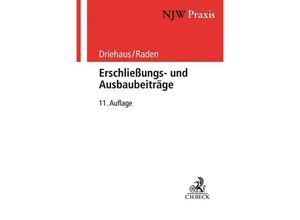 9783406743054 - Erschließungs- und Ausbaubeiträge - Michael Raden Hans-Joachim Driehaus Gebunden