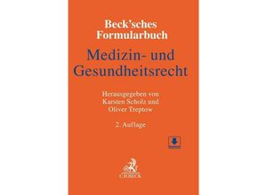 9783406745317 - Becksches Formularbuch Medizin- und Gesundheitsrecht Leinen