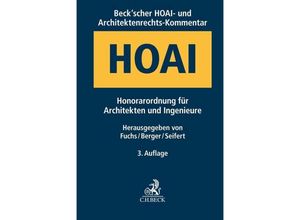 9783406749810 - Beckscher HOAI- und Architektenrechts-Kommentar Leinen