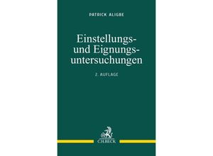 9783406754593 - Einstellungs- und Eignungsuntersuchungen - Patrick Aligbe Kartoniert (TB)