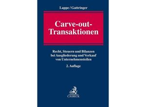 9783406760563 - Carve-out-Transaktionen Gebunden