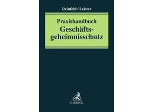 9783406763205 - Praxishandbuch Geschäftsgeheimnisschutz Gebunden