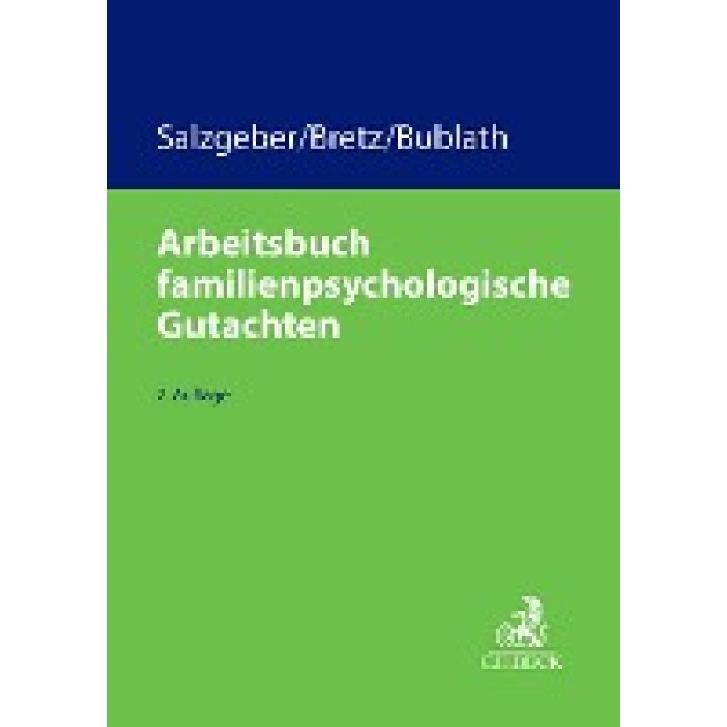 9783406763885 - Salzgeber Joseph Arbeitsbuch familienpsychologische Gutachten