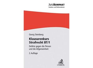 9783406768064 - Klausurenkurs Strafrecht BT 1 - Georg Steinberg Kartoniert (TB)