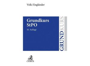 9783406772993 - Grundkurs StPO - Klaus Volk Armin Engländer Kartoniert (TB)