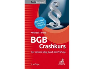 9783406773495 - BGB Crashkurs - Michael Timme Kartoniert (TB)