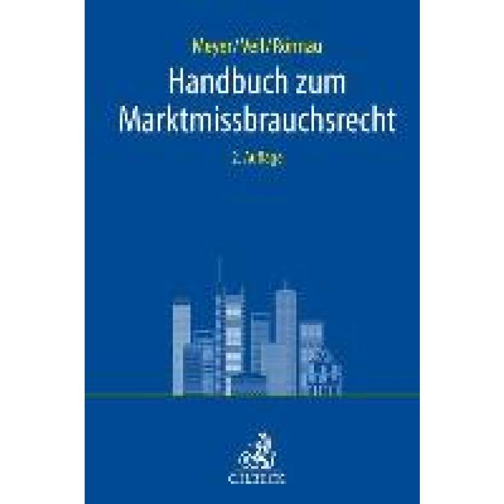 9783406775338 - Handbuch zum Marktmissbrauchsrecht