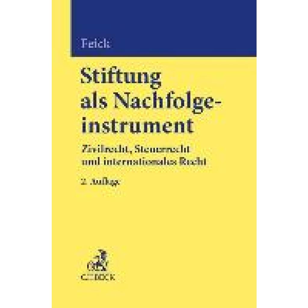 9783406778735 - Stiftung als Nachfolgeinstrument