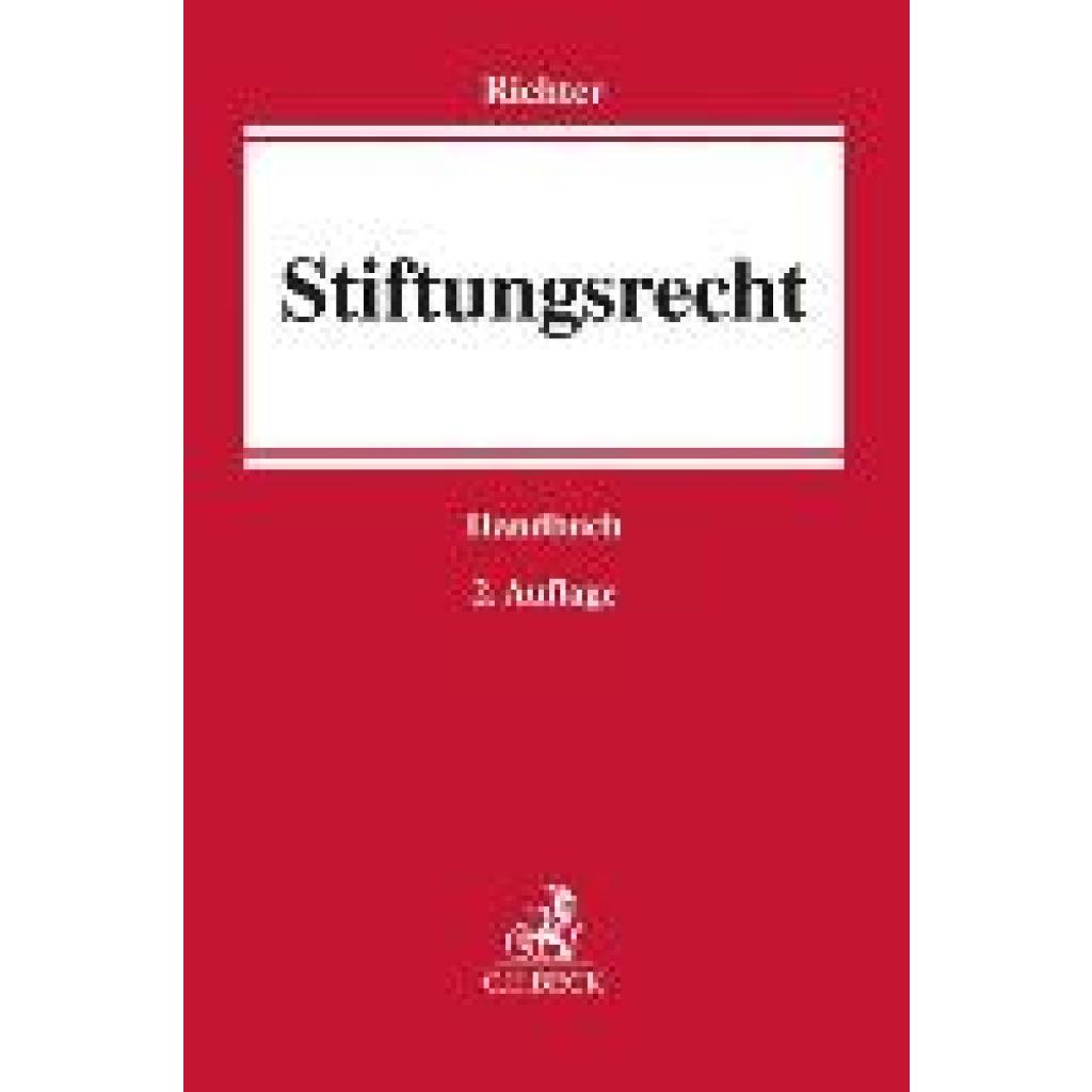 9783406779046 - Stiftungsrecht