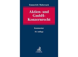 9783406786204 - Aktien- und GmbH-Konzernrecht - Volker Emmerich Mathias Habersack Leinen