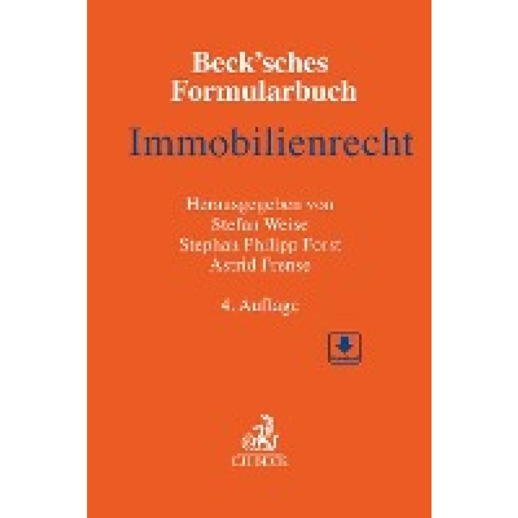 9783406787560 - Becksches Formularbuch Immobilienrecht