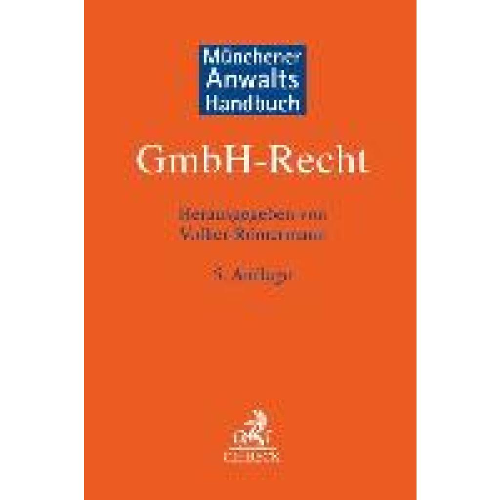 9783406787775 - Münchener Anwaltshandbuch GmbH-Recht