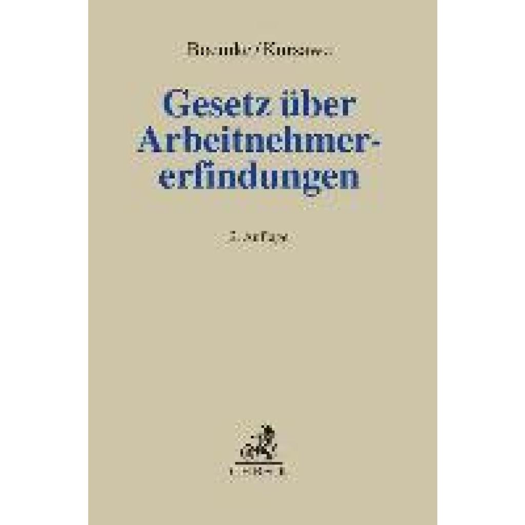 9783406788161 - Gesetz über Arbeitnehmererfindungen