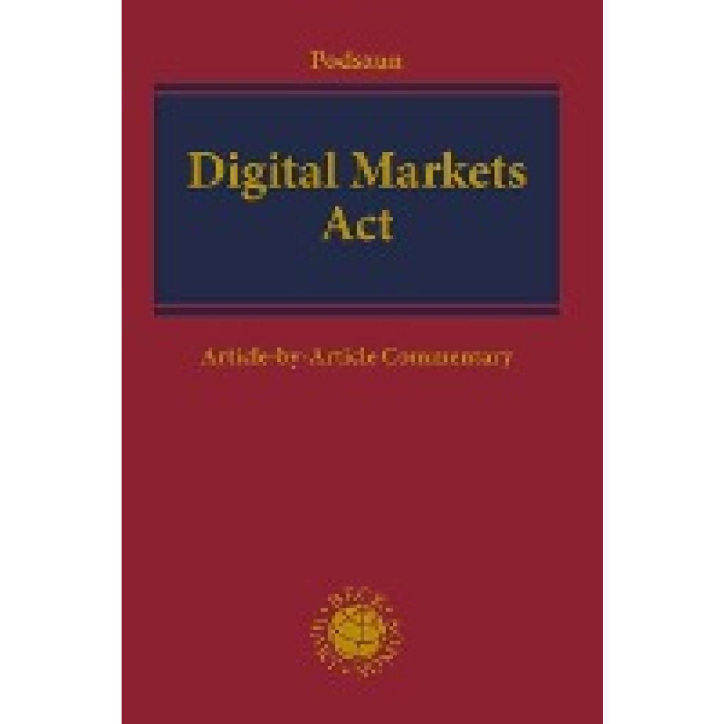 9783406789991 - Podszun Rupprecht Digital Markets Act