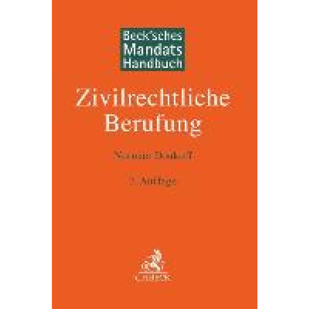 9783406791536 - Doukoff Norman Becksches Mandatshandbuch Zivilrechtliche Berufung