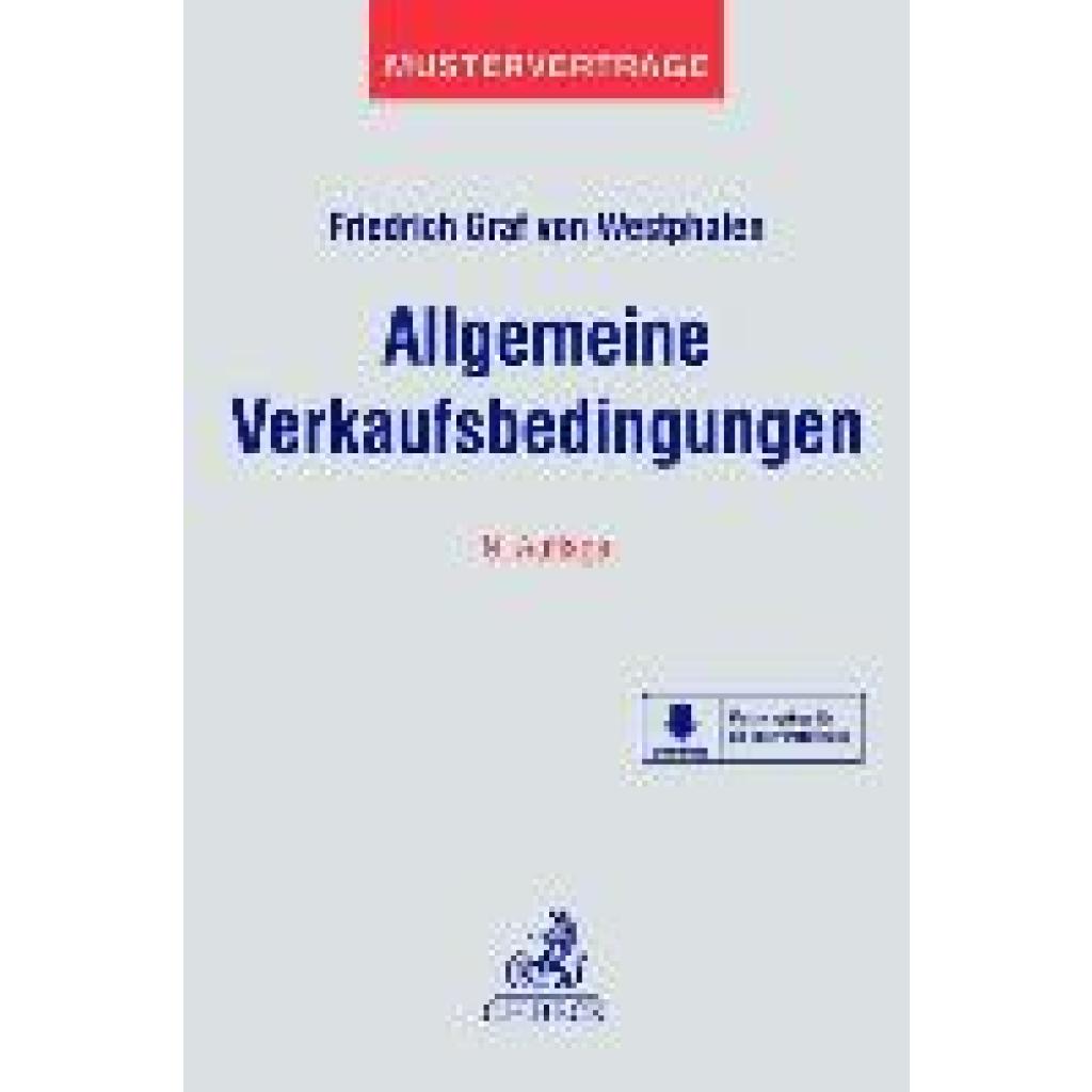 9783406792120 - Westphalen Friedrich Graf von Allgemeine Verkaufsbedingungen