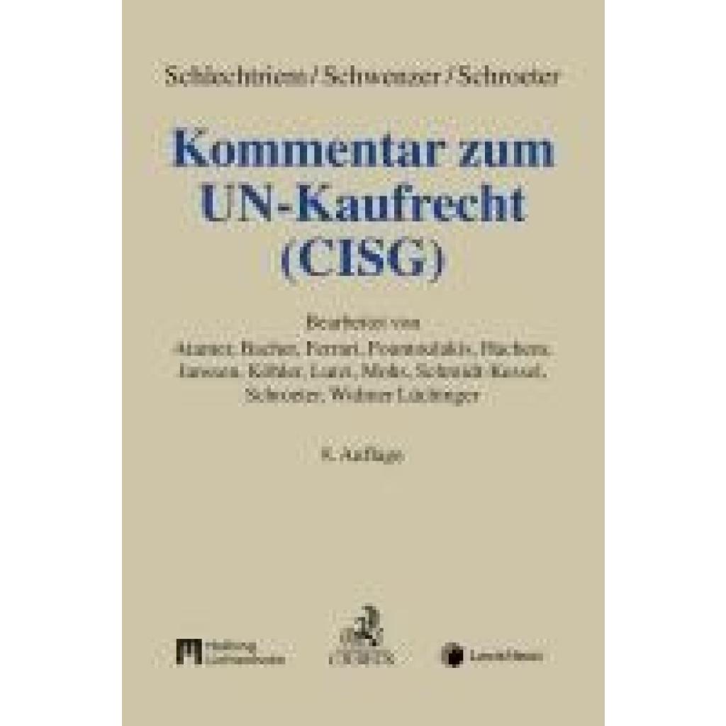9783406792410 - Kommentar zum UN-Kaufrecht (CISG)