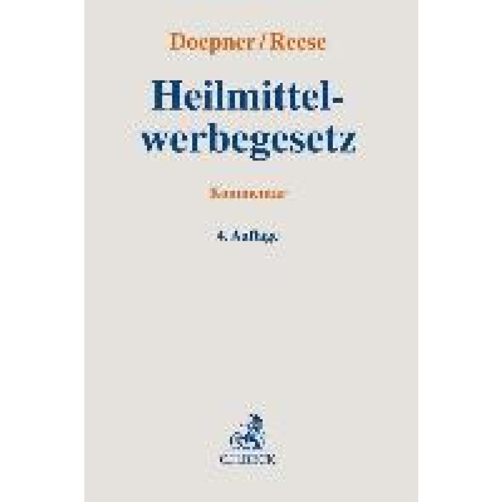 9783406793813 - Doepner Ulf Heilmittelwerbegesetz