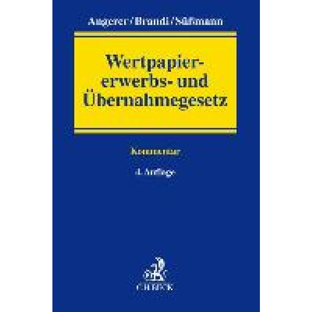 9783406794032 - Wertpapiererwerbs- und Übernahmegesetz (WpÜG)