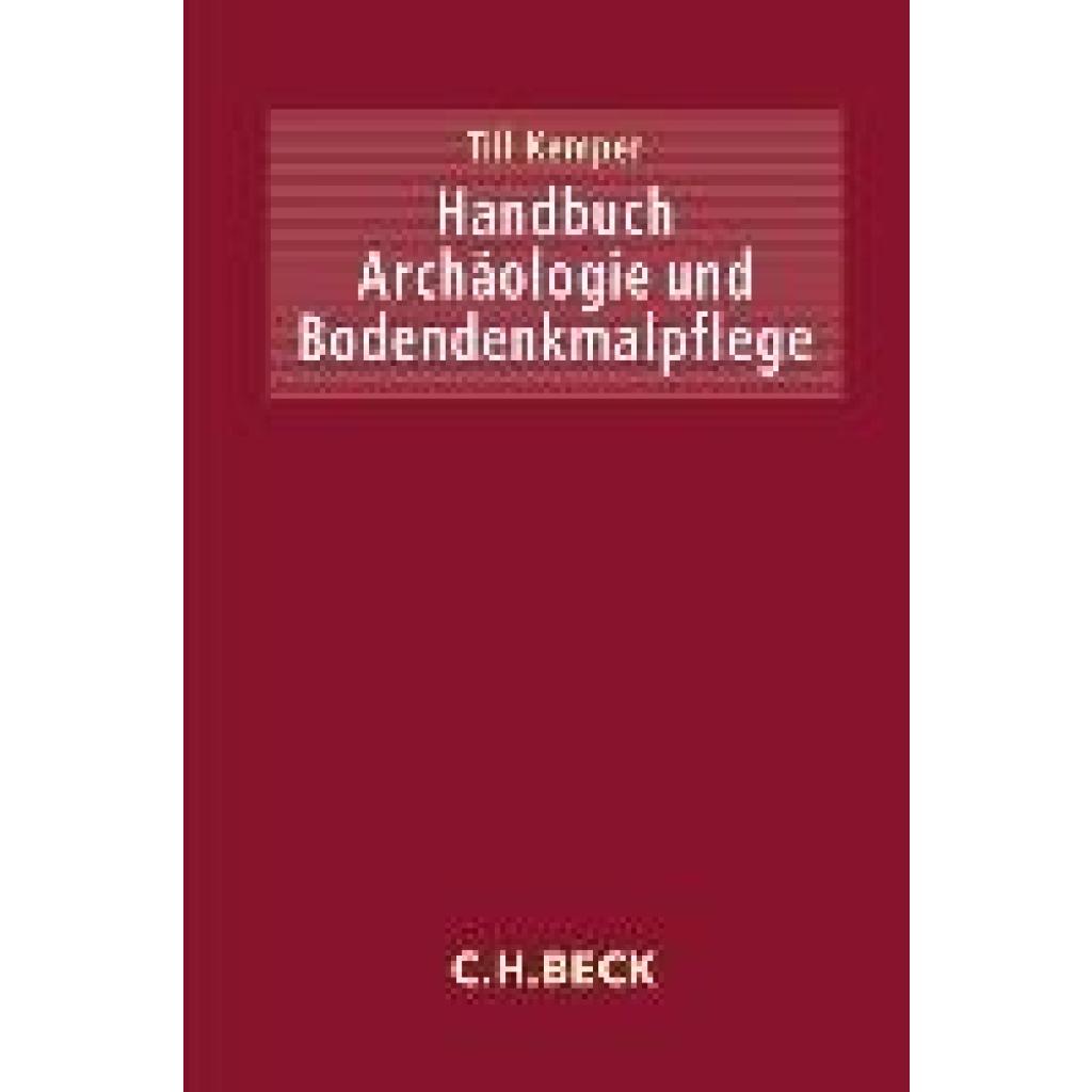 9783406794445 - Handbuch Archäologie und Bodendenkmalpflege