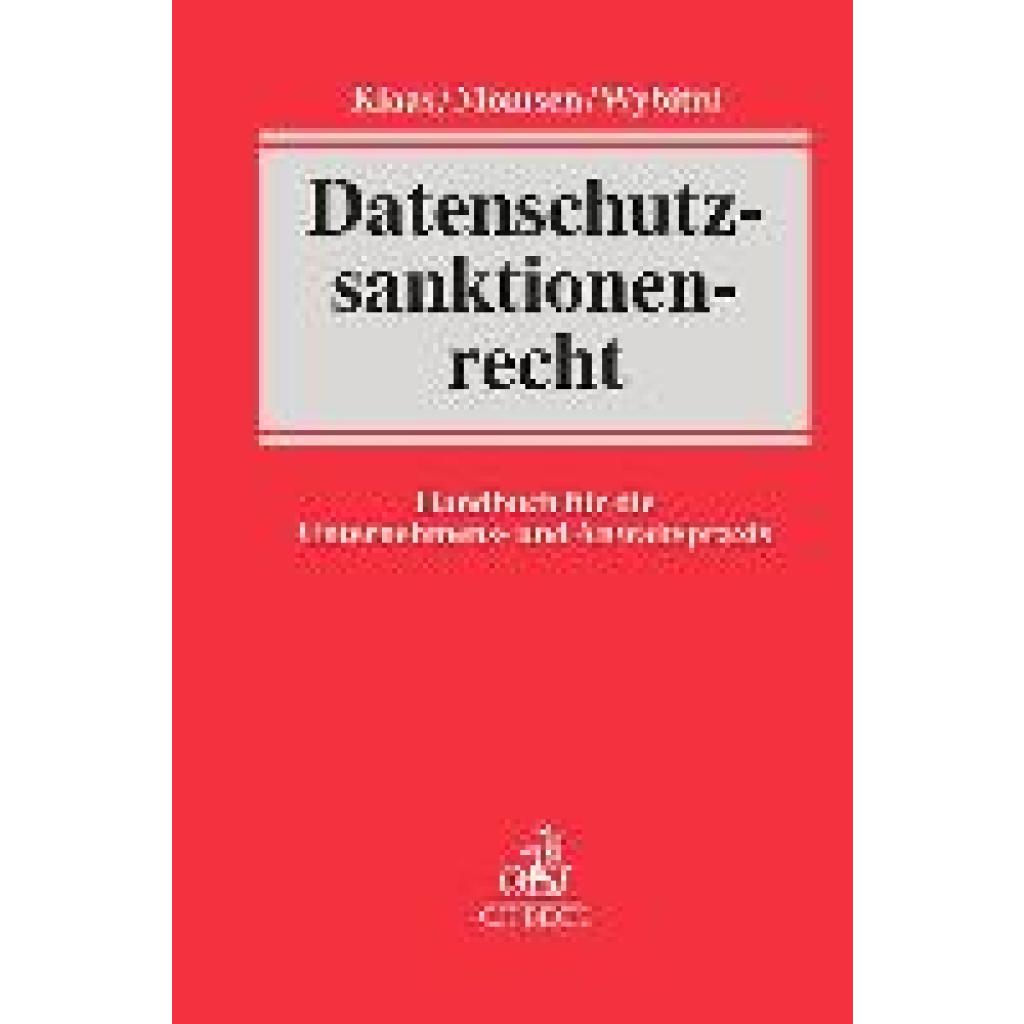 9783406794599 - Datenschutzsanktionenrecht