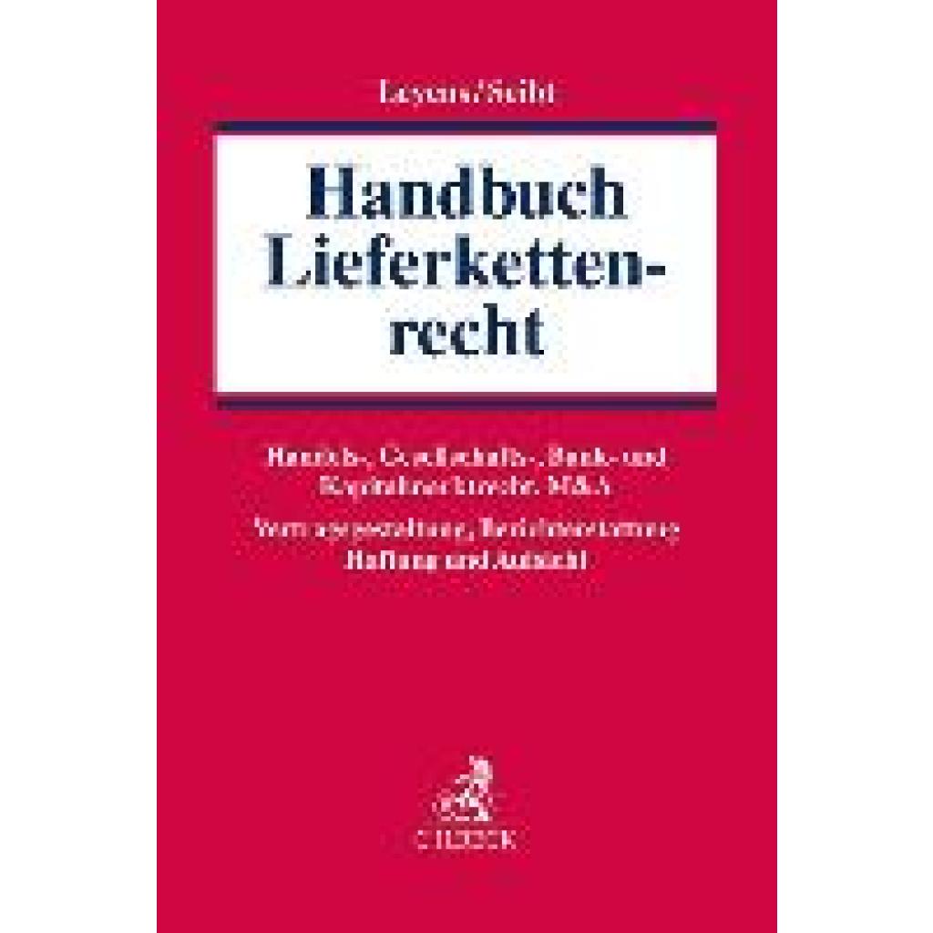 9783406795718 - Handbuch Lieferkettenrecht